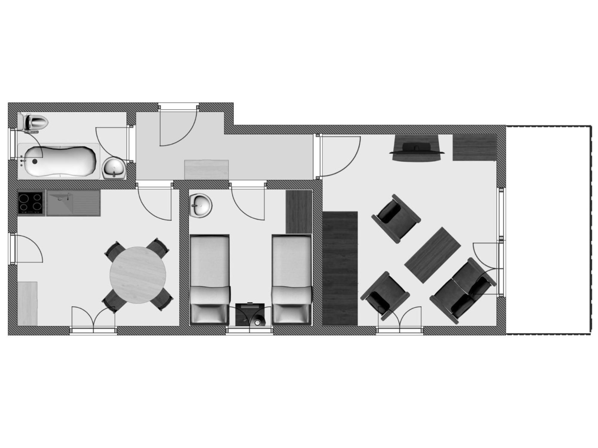 Chalet Soldanella Grächen Стая снимка