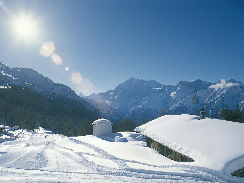 Chalet Soldanella Grächen Екстериор снимка