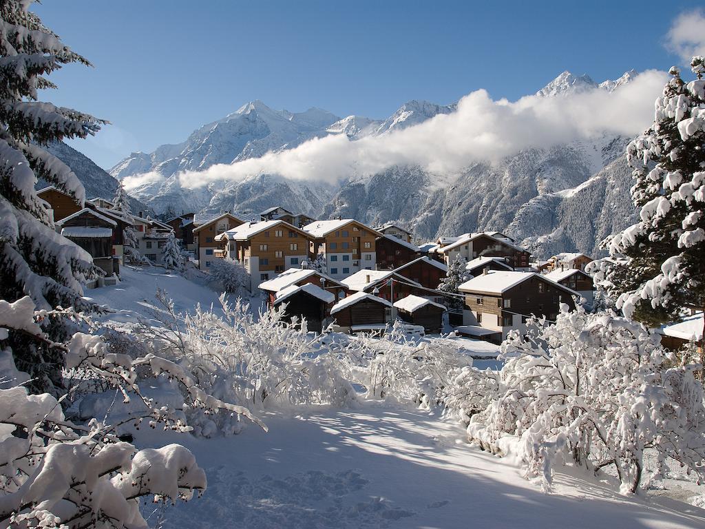 Chalet Soldanella Grächen Екстериор снимка